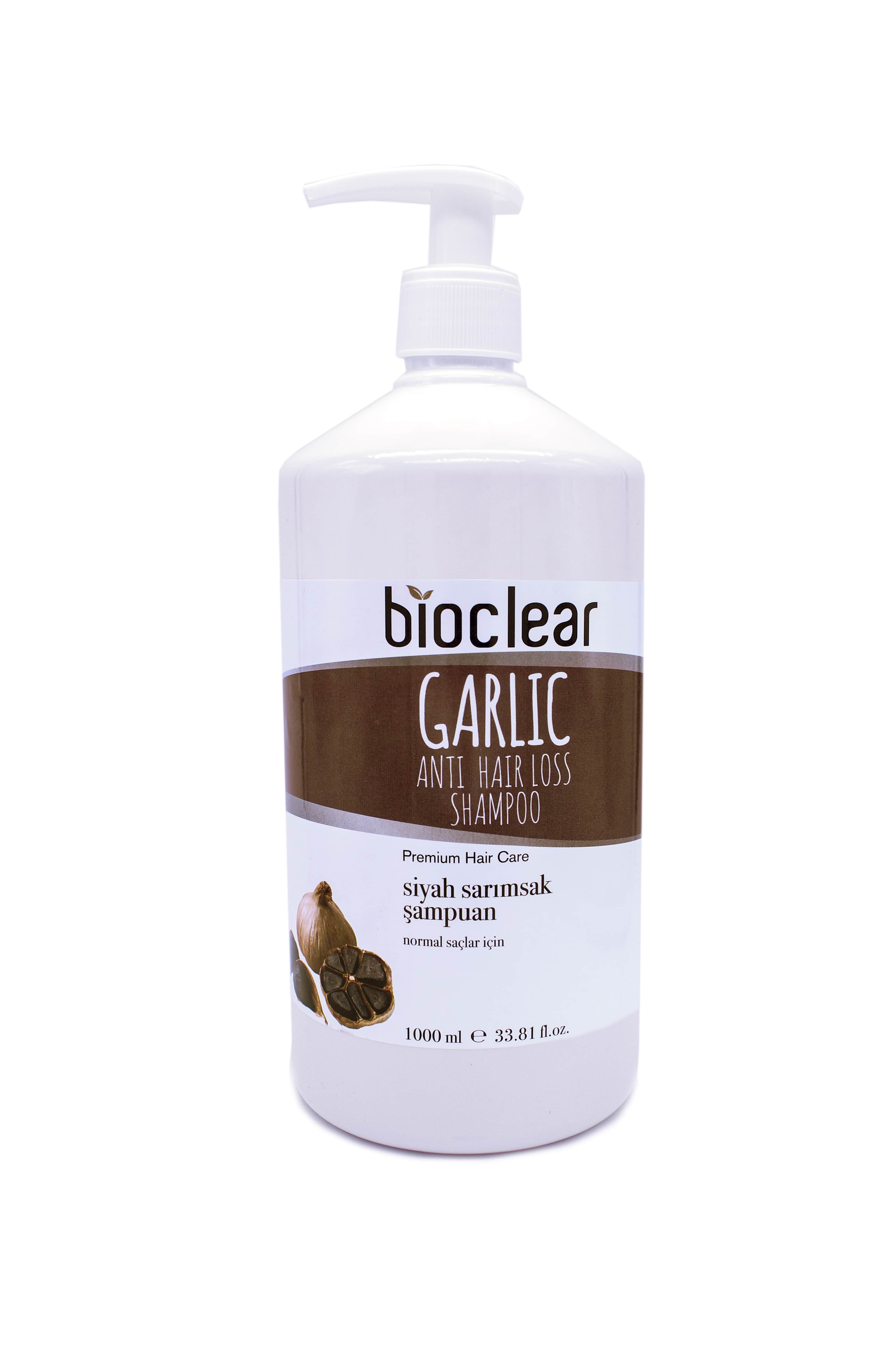 Bioclear Saç Dökülmesine Karşı Şampuan Siyah Sarımsak 1000 ml